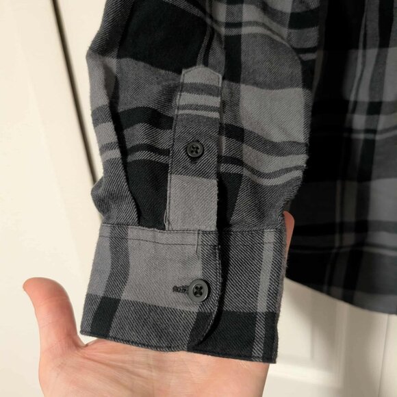 EUC Blackcraft Cult Grey Flannel Bat Shirt - Picture 5 of 5